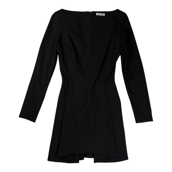 Opening Ceremony Dresses & Skirts - Opening Ceremony Black Boat Neck  Long Sleeve Dress Size 6